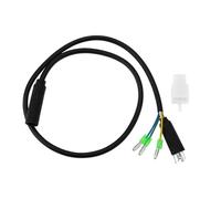 EMSea Cable Alargador de Conversión Motor Buje 9 Pines 12-72 V Conector Impermeable con Enchufe Apto Motor Bicicleta Eléctrica 250 W A 1200 W (60 Cm)