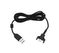 EMSea Cable de Carga USB Compatible con Logitech G403 G900 G903 G703 G Pro Cable de Teclado Y Mouse Inalámbricos Longitud 1,8 M Cable de Mouse USB Trenzado Negro