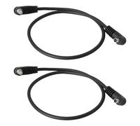 EMSea Cable de Sincronizaci¨®n de Flash para PC 2 Unidades Conector de 3,5 Mm A Macho 30 Cm para Fotograf¨ªa de Estudio