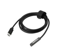 EMSea Cable Magnético USB-C A 5 Pines Tipo C de 12 V CC A 24 V 3 A Compatible con Microsoft Surface Pro 1 Y 2 RT