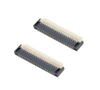 EMSea Cable Plano ZIF FPC con Conector de Pantalla LCD de 41 Pines para Consola de Juegos Compatible con Nintendo Switch Lite 2 Unidades