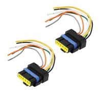 EMSea Conector de Luz Trasera de 6 Pines 2 Unidades Precableado Compatible con Nissan Micra K12 K13 Interstar Primastar