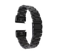 EMSea Correa de reloj de repuesto compatible con Garmin Fenix 7X Sapphire Solar/Fenix 7X Solar Tactix 7 Pro Correa de reloj de acero inoxidable 130-235 mm, 130-235mm, Acero inoxidable
