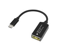 EMSea DC Square a PD Type-C USB C a Slim Tip Adapter Kompatibel mit Lenovo Square Charger auf Typ-C Max 65W Leistungsabgabe USB-C Ladeadapter DC15-20V