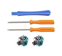 EMSea Juego de 5 Kits de Reparación de Joystick Analógico Compatible con Xbox One Elite 2 Controlador Controlador Palanca de Pulgar 3D Sensor Basculante con Destornillador T6 T8 Y Palanca