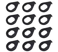 EMSea Paquete de 12 M8 M10, arandela de Gancho para Cubo de Bicicleta, arandela de Metal para Cubo de Bicicleta, arandela de Seguridad, arandela de Cubo Delantero de Seguridad para Bicicleta