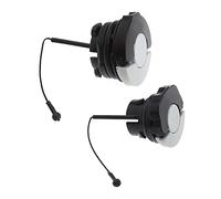 EMSea Par de Piezas de Repuesto de Motosierra con Tapa de Aceite Y Combustible 0000 350 0537/0000 350 0533 Compatible con STIHL MS171 MS181 MS211 MS250