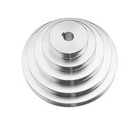 EMSea Polea de motor de taladro de banco de 14 mm compatible con brocas de la serie Xihu Z512 Z4116, rueda de polea de aleación de aluminio de 55/78/103/130/150 mm de diámetro exterior