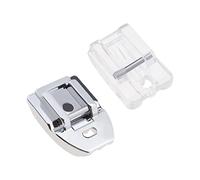 EMSea Prensatelas de prensatelas con Cremallera Invisible para máquina de Coser Compatible con Brother Compatible con Piezas de Repuesto para máquinas de Coser Singer Snap