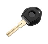 EMSea Reemplazo de Carcasa de Llave HU58 para Coche Compatible con BMW E31 E39 E38 Z3 E36 E32 Y E34 con Llave en Blanco Y L¨¢mpara LED