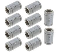EMSea RJ4JP-01-08 Drylin - Cojinete lineal 3D de repuesto para impresora LM8UU Cojinete de 8 mm, eje interior de 15 mm, diámetro exterior de 24 mm, longitud de 10 unidades