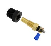 EMSea Sensor de Temperatura del Refrigerante con Adaptador de Conexión NPT de 3/8" A 1/8" Compatible con Honda Civic EF EG EK
