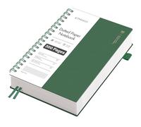 EMSHOI B5 Bloc de notas Bullet Dotted Journal, cuadernos en espiral, 300 páginas/150 hojas, 100 g/m², papel de puntos, tapa dura de PVC, para mujeres, hombres, oficina, escuela, escritura, 19 x 25 cm