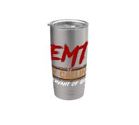 EMT Llamando al Siervo de Dios Responder Médico Vaso térmico de acero inoxidable de doble pared