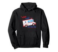EMT Paramedic Wee Woo Ambulancia Coche Boo Boo Autobús Sudadera con Capucha