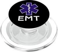 EMT Uniforme Técnico Médico de Emergencia Estrella de la Vida el PopSockets PopGrip para MagSafe