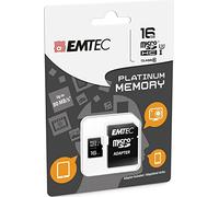 Emtec ECMSDM16GHC10PL - Tarjeta de Memoria microSDHC (Clase 10, UHS-I U3)