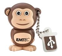 EMTEC EKMMD4GM322 - Memoria USB de 4 GB, diseño con forma de mono