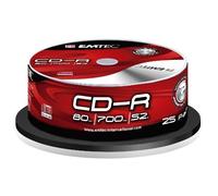 Emtec EKOC802552CBN - Pack de 25 CD-R, 700 MB