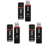 EMTEC Memoria USB Kodak K102 2.0 32GB K146908 (Paquete de 3)