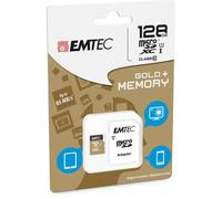 Tarjeta de Memoria 128GB Micro SDXC Clase 10 Gold+ 85MB/s - EMTEC