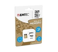 Tarjeta de Memoria 32GB Micro SDHC Clase 10 Gold+ 85MB/s - EMTEC