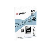 Emtec Tarjeta Memoria Micro Sd 64gb One Size Black
