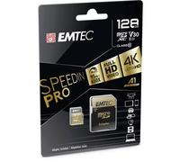 Emtec SPEEDIN' microSD Clase 10 V30 UHS-I U3 (128 GB)