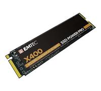 EMTEC - SSD Interno X400 Power Pro M2 2280 2 TB NVMe PCIe Gen4x4 Gaming PC y Videojuegos - 3D NAND - Lectura de hasta 5200MB/s, Ecritura hasta 3800MB/s - Endurance 400TB/1.8MH - ECSSD2TX400