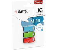 Emtec USB 2.0 D250 Mini Pack 3 16GB