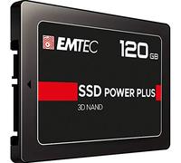 Emtec X150 Power Plus Unidad de Estado sólido 2.5" 120 GB Serial ATA III - Disco Duro sólido (120 GB, 2.5", 520 MB/s, 6 Gbit/s) Negro