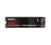 EMTEC X250 SSD Interno M.2 SATA III de 1 TB - 520 MB/s Lectura, 500 MB/s Escritura, 6 Gb/s, SMART, TRIM, ECC