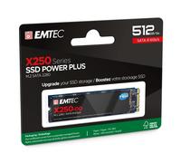 EMTEC - SSD Interno M2 SATA x250 512 GB Power Plus 3D NAND