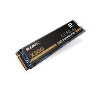 Emtec X300 SSD Interno M.2 NVMe 2TB PCIe 3.0 - Velocidad Lectura 2500 MB/s, Escritura 2000 MB/s - Para PC y Portátil - Componente Retail