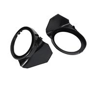 EMTOG 1 par de Luces antiniebla del Parachoques Delantero, Tapas de los alrededores, Marco de Luces antiniebla embellecedoras for BMW 3 Series E46 M3 m-Sport 2001-2006 Cubierta de luz antiniebla