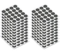 Emuca 4026423 - Tapa Tornos, adhesiva, D.13 mm, Gris Antracita, 200 UD. (Paquete de 2)