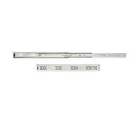 Emuca Juego de guías correderas a bolas 4177405 extracción total 45 mm x 450 mm para cajón