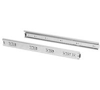 Emuca 4177505 Juego de guías correderas a bolas de extracción total 45mm x 500mm para cajón