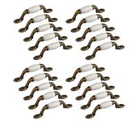 Emuca 9160308 Tirador para Mueble, Bronce, 76 mm, Set de 20 Piezas