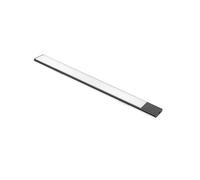 Emuca Aplique LED recargable por USB Kaus Black – sensor táctil de proximidad, 400 mm, negro