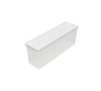 Emuca - Bandeja auxiliar Quartz para armarios y vestidores, plástico