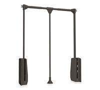 Emuca Closet Hang 830 - 1150 Mm Folding Hanger Plateado