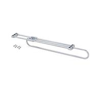 Emuca - Colgador extraíble Self para armario, 400, Pintado aluminio, Acero y Plástico