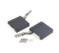 EMUCA - Compás Agile para Puerta elevable de Mueble, Fuerza 580-1250 (L), Gris Antracita