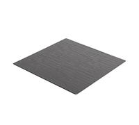 Emuca - Esterilla antideslizante para cajones, Efecto Net, Longitud 2000x48cm, Plástico, Gris antracita