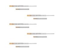 Emuca guías laterales cajones rodamiento de bolas 45x450 mm extracción total cierre suave Pack 5