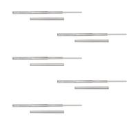 EMUCA - Guías Laterales para cajones con rodamiento de Bolas 45mm x 600mm, Pack de 5 Juegos de guías de extracción Total