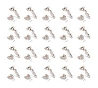 Emuca – Bisagras codo X91 – Pack de 20 – Ø35 mm, apertura 105°, cierre suave, regulación excéntrica