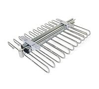 Emuca - Pantalonero extraible para armario, perchero extraible para 11 pantalones, acero cromado