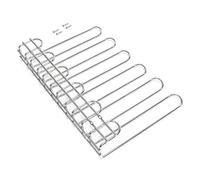 Emuca – Porta copas 5 líneas para muebles, 320 mm, acero cromado